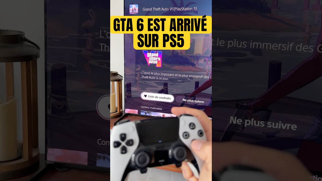 GTA 6 EST ARRIV&Eacute; SUR PS5 😍