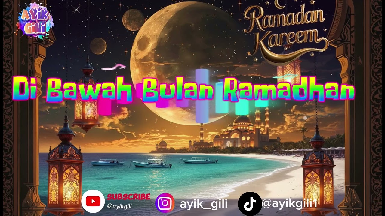 Di bawah bulan ramadhan @happyfoodcorner-r3q 
