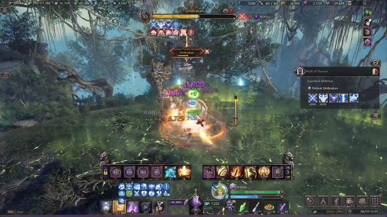 THRONE AND LIBERTY EXPERT SOLO DUNGEON UMBRAKAN SNS/GS/CRUSADER
