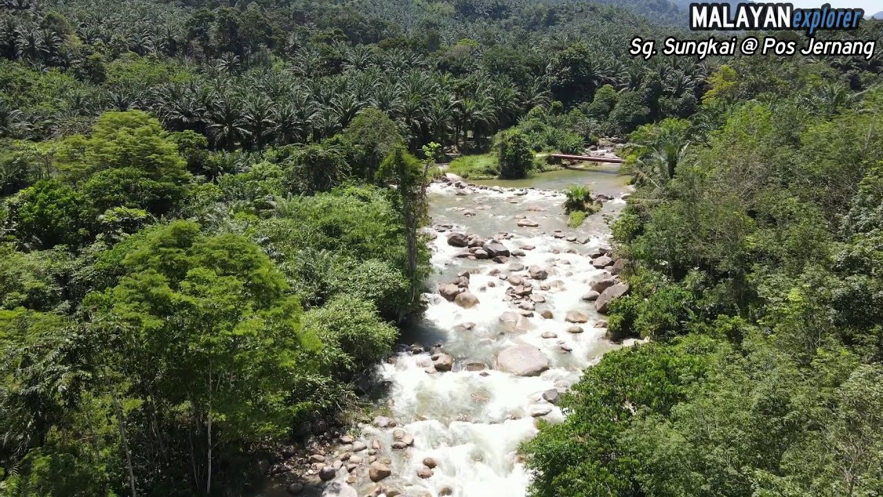 AERIAL VIEW/ROADTRIP: Sungai Sungkai @ Pos Jernang