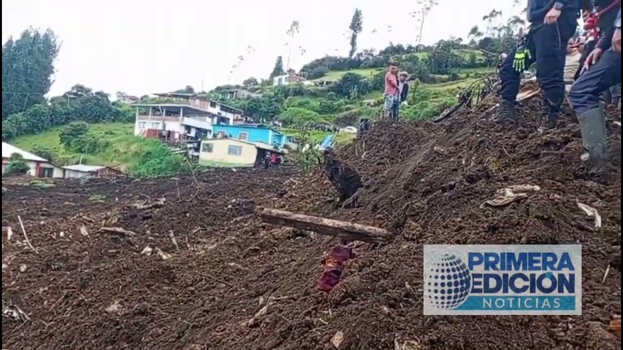Tragedia por deslizamiento en zona rural de Mallama deja siete personas muertas