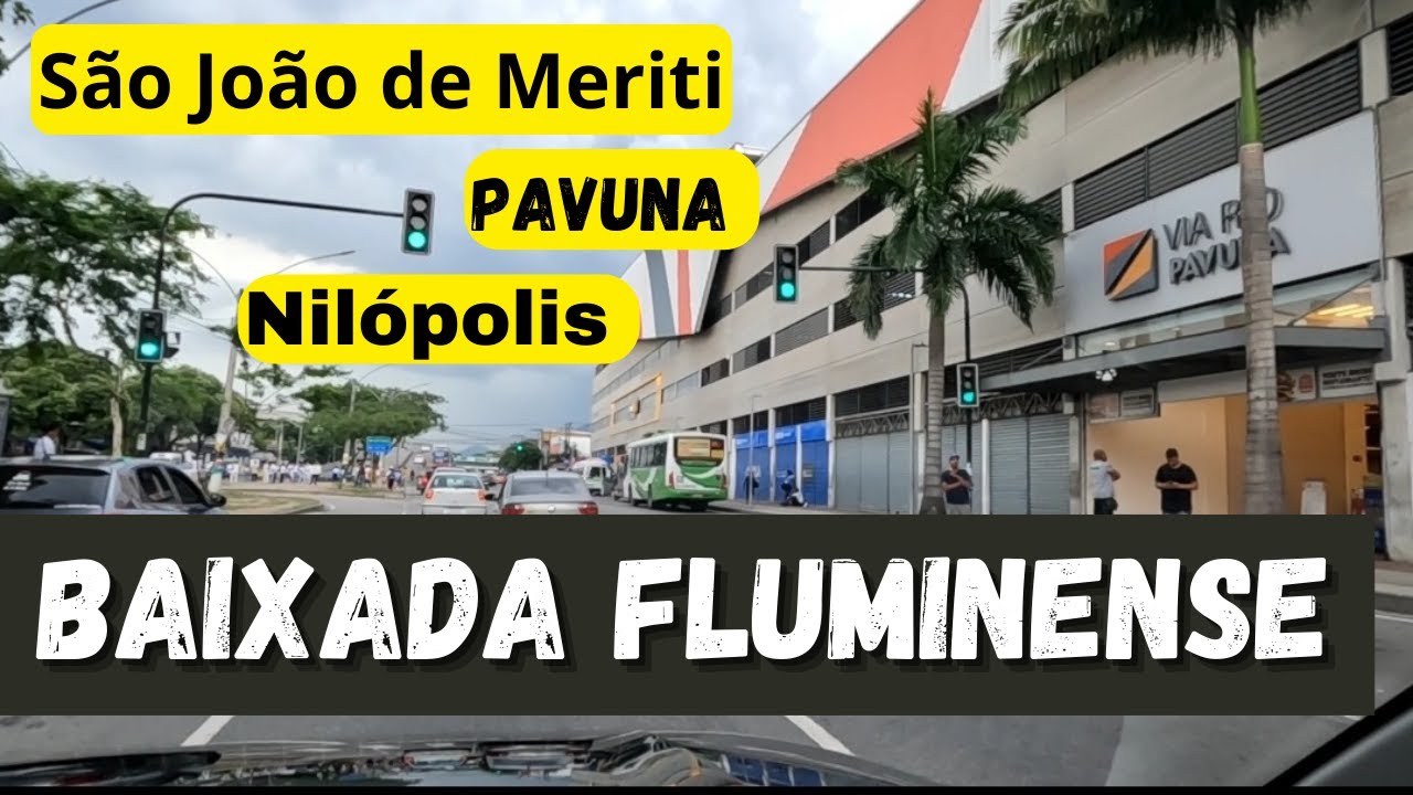 BAIXADA FLUMINENSE 🇧🇷 - TOUR DE CARRO PAVUNA, NILÓPOLIS E SÃO JOÃO DE MERITI