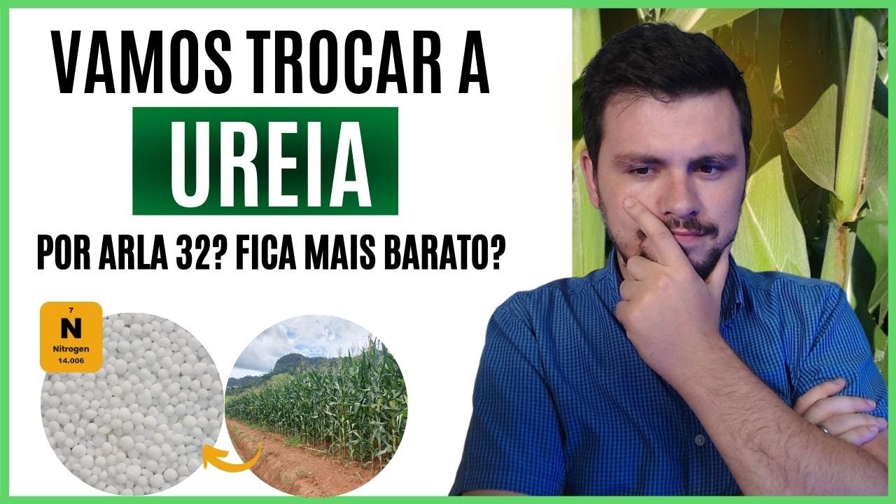 Vamos usar ARLA 32 para substituir completamente a UREIA?