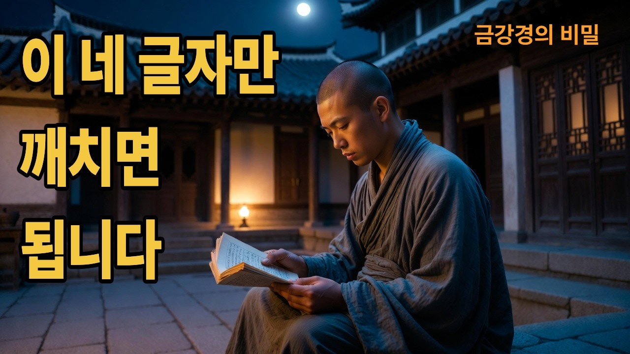 왜 성자들은 이 네 글자만 깨치면 된다고 했을까   [붓다의 가르침]