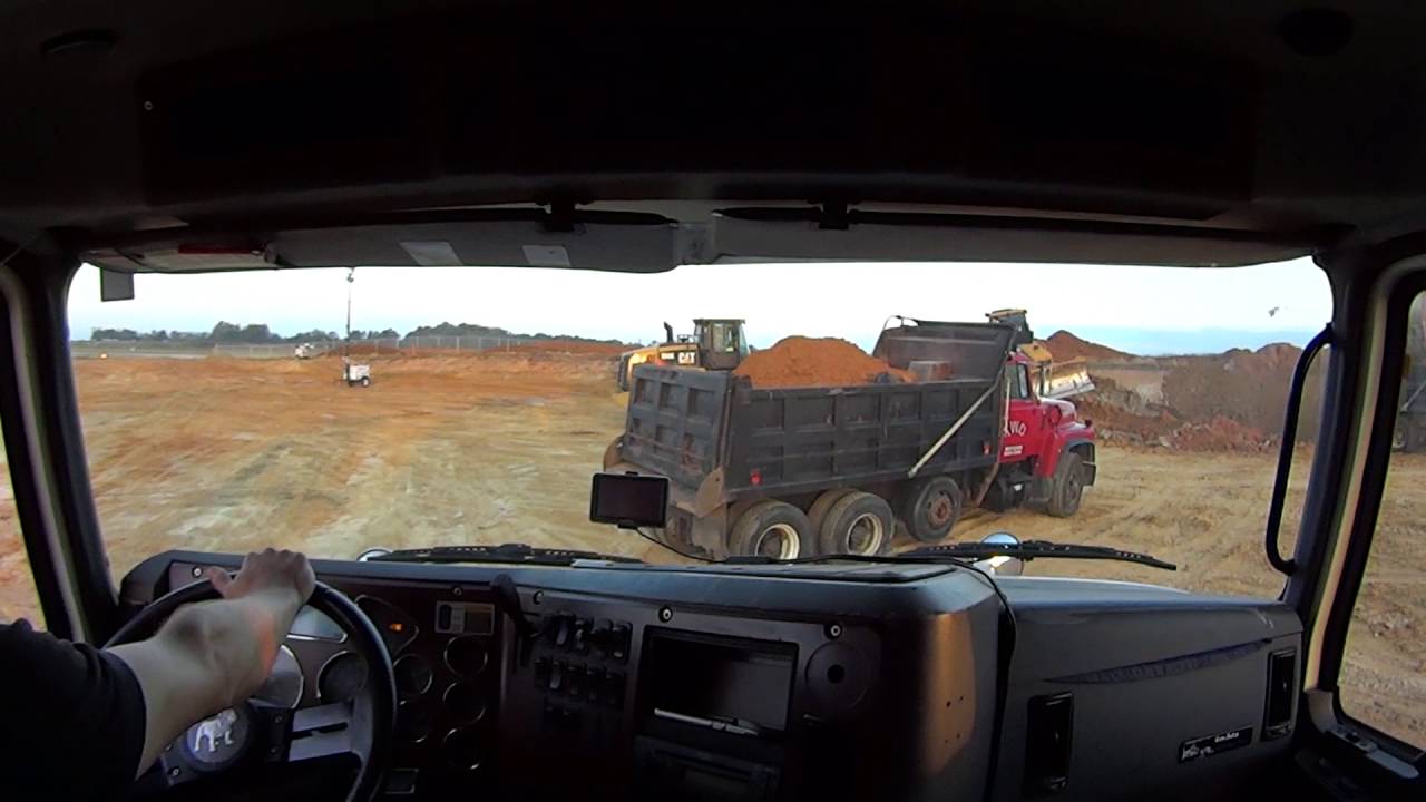 63 Америка Рабочие Будни Водителя Самосвала.