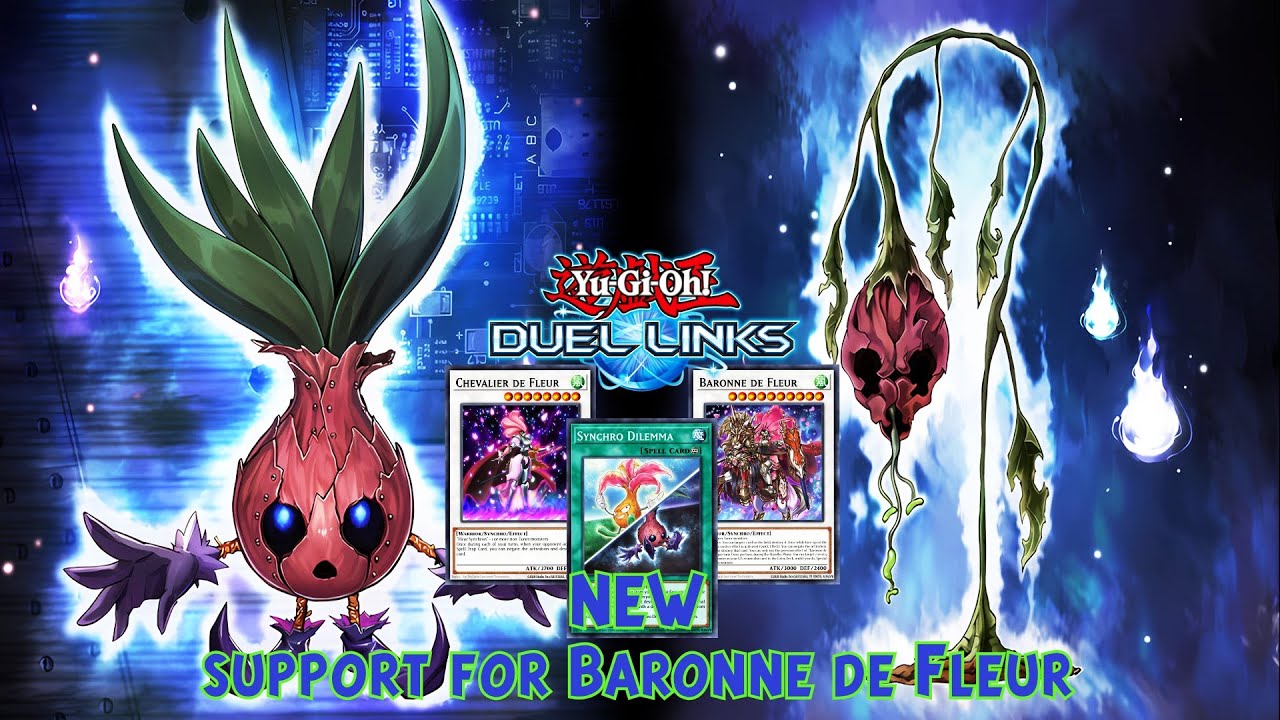 NEW SUPPORT FOR BARONNE DE FLEUR 