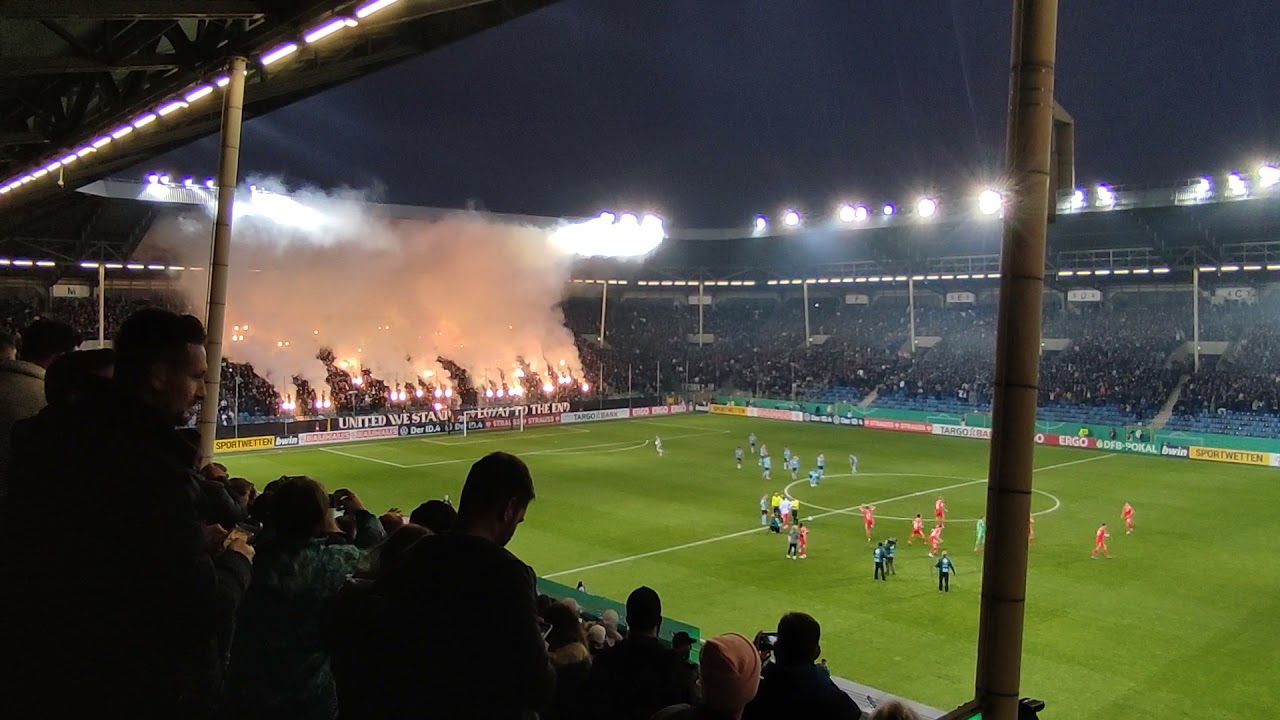 SV Waldhof Mannheim - Hymne vs Union Berlin / 2. Round DFB Pokal
