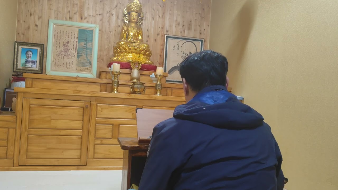 저녁예불26.3.17.  기장일월정사