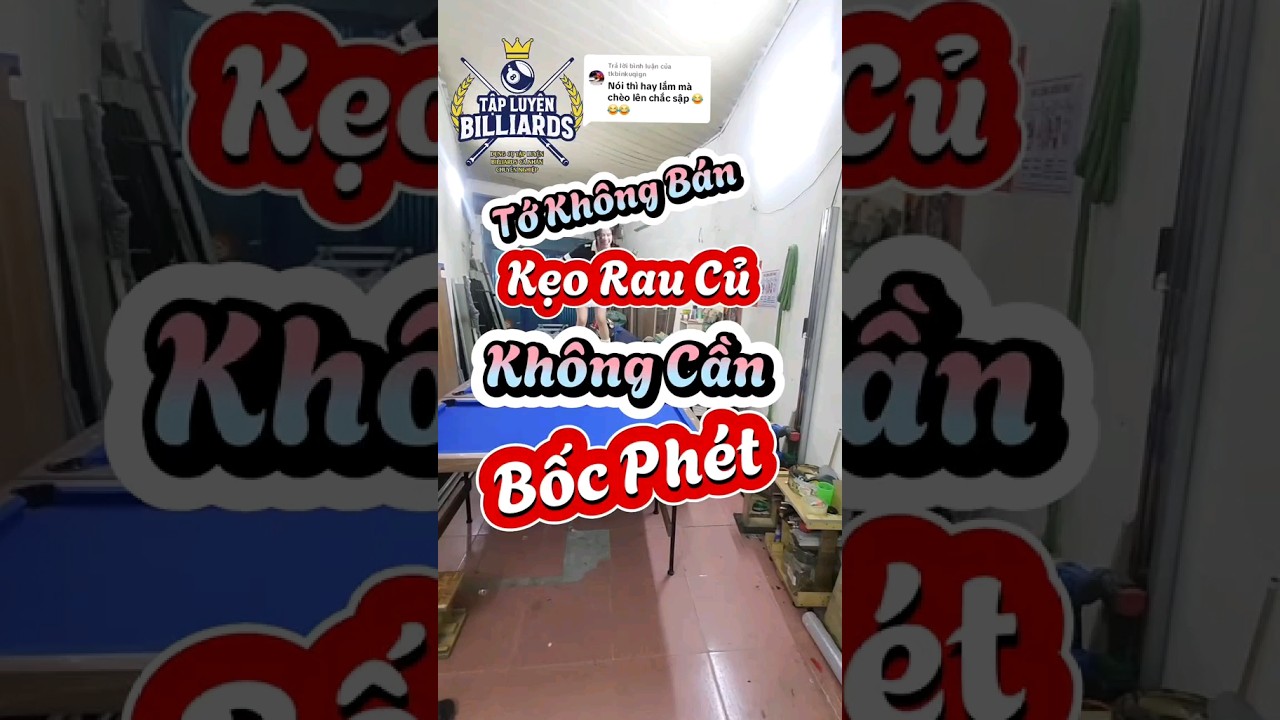 🎱 TEST độ vững chãi, chắc chắn của bàn bida mini, bàn bi a mini, bàn tập của Tập Luyện Billiards