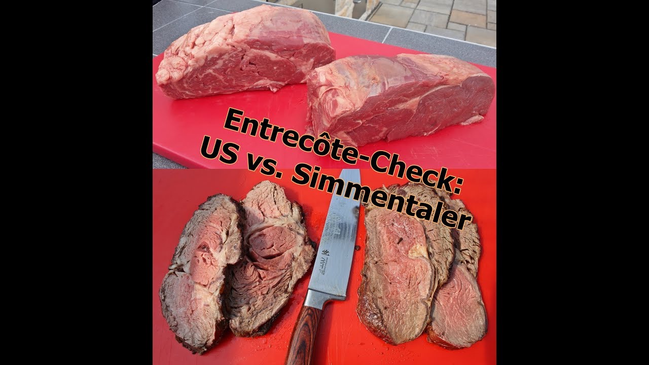 Entrecôte-Check: US vs. Simmentaler vom Kamadogrill - Steakthat.com