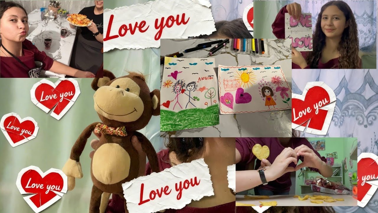 Наш идеальный Valentine’s Day дома 💕