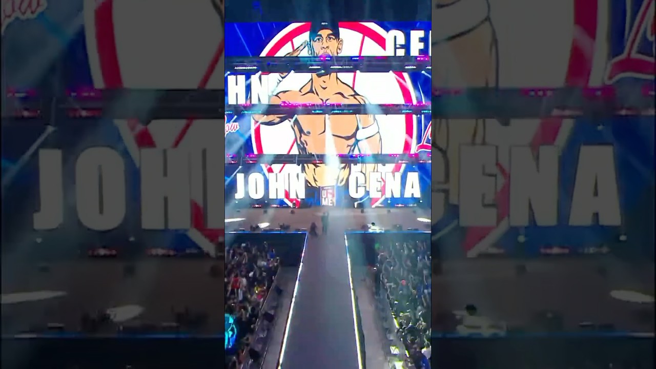 Welcome back Cena #wwe #wrestling #wwefan #viral #trending #johncena #cenation