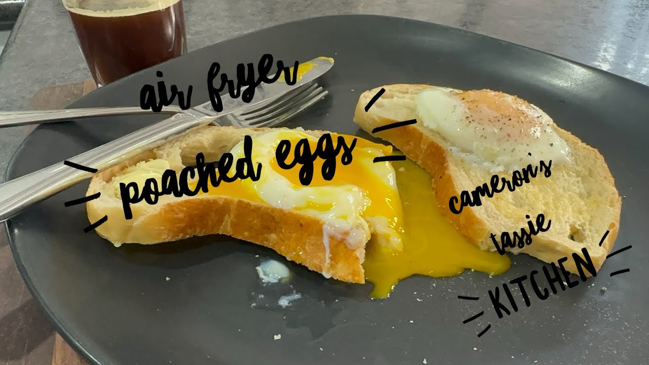 Air fryer Poached eggs