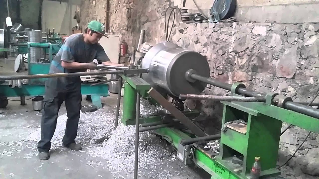 Asi se fabrica una vaporera de 120 lts en mexico