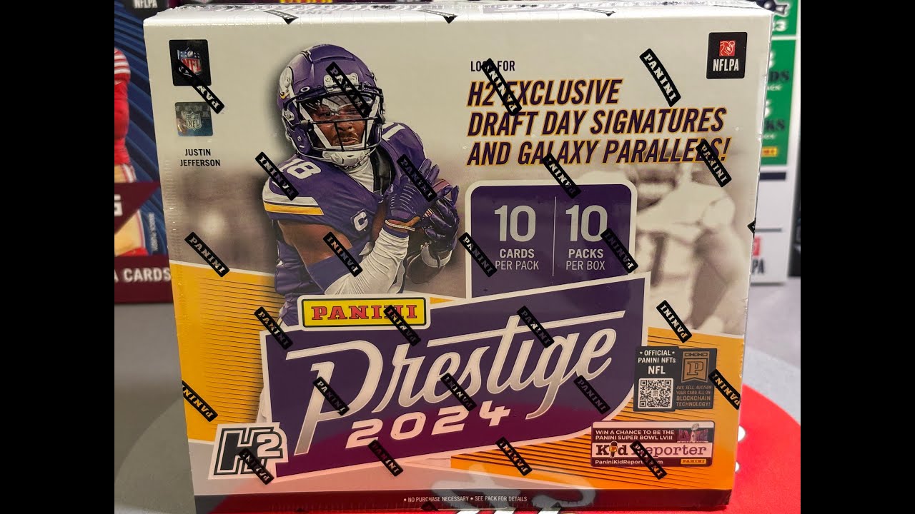 ON CARD AUTO FINALLY!!!!!!!!! 2024 Prestige Football H2 Box
