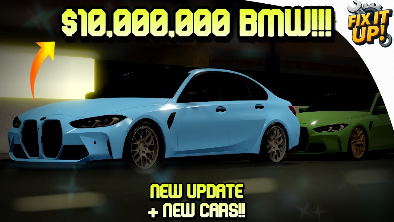 NEW UPDATE! Building the NEW BMW G80 in ROBLOX | Fix It Up!