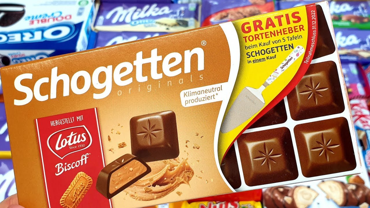 Chocolate Schogetten  Originals Unwrapping
