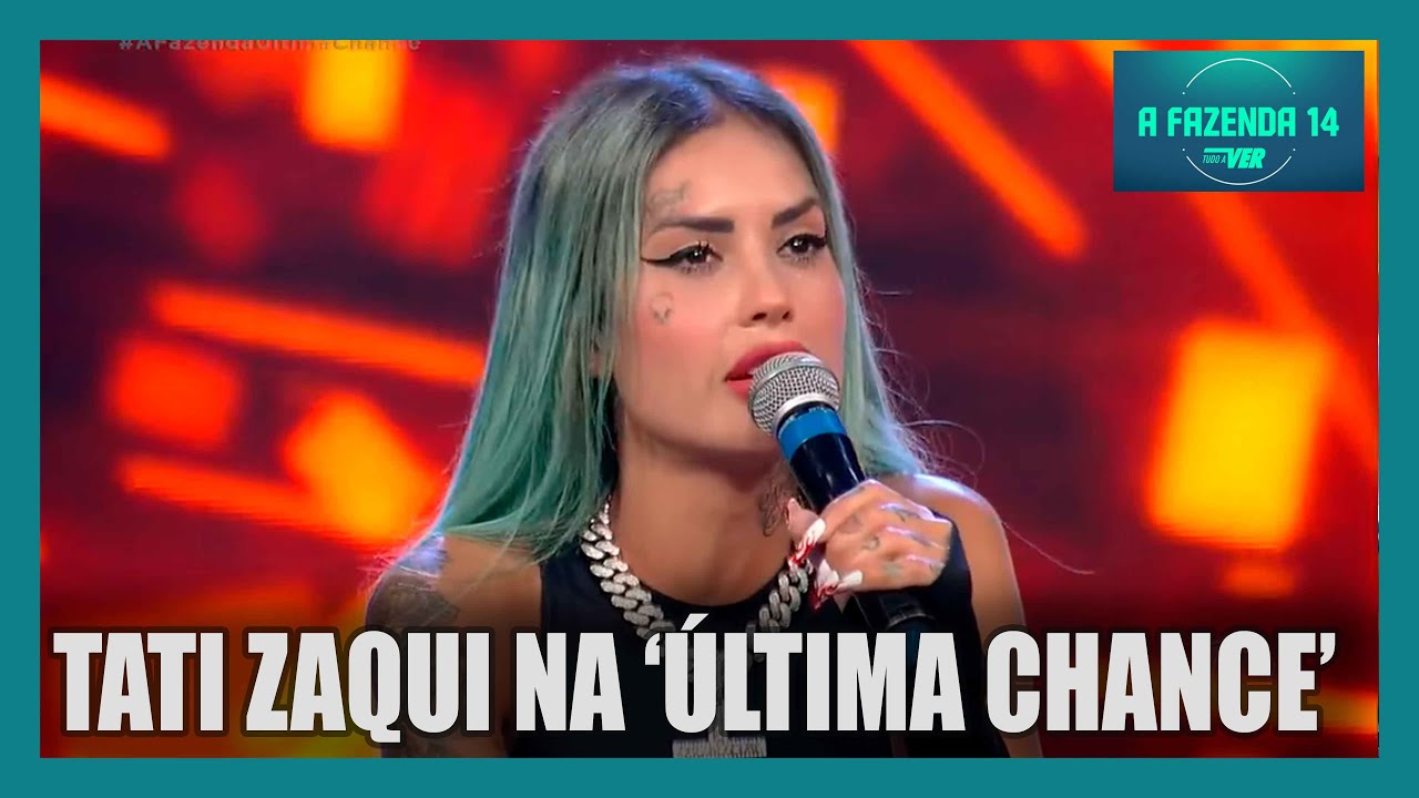 Tati Zaqui participa da 'Última chance' no Programa Hora do Faro