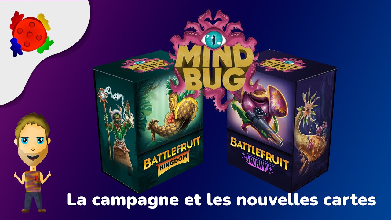 Mindbug Battlefruits - La campagne et les nouvelles cartes