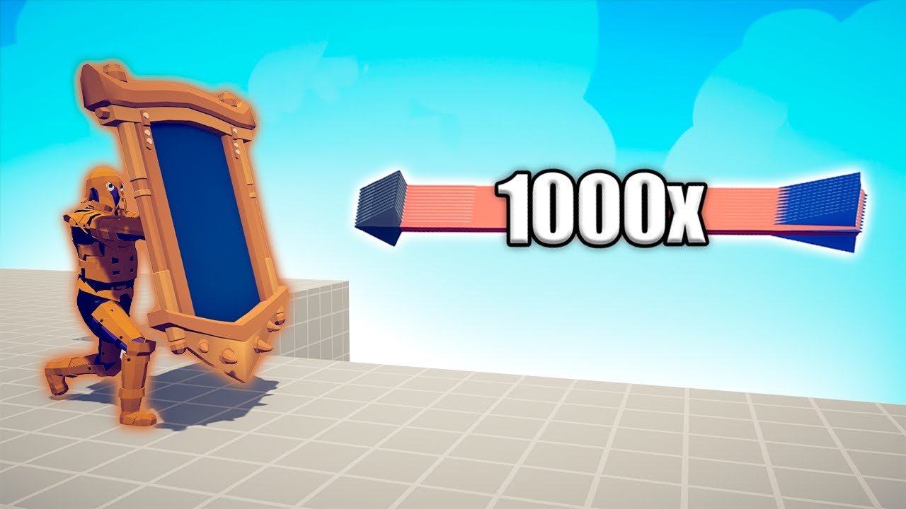 THANOS MIRROR SHIELD vs 1000x OVERPOWERED - TABS | Totally Accurate Battle Simulator 2024