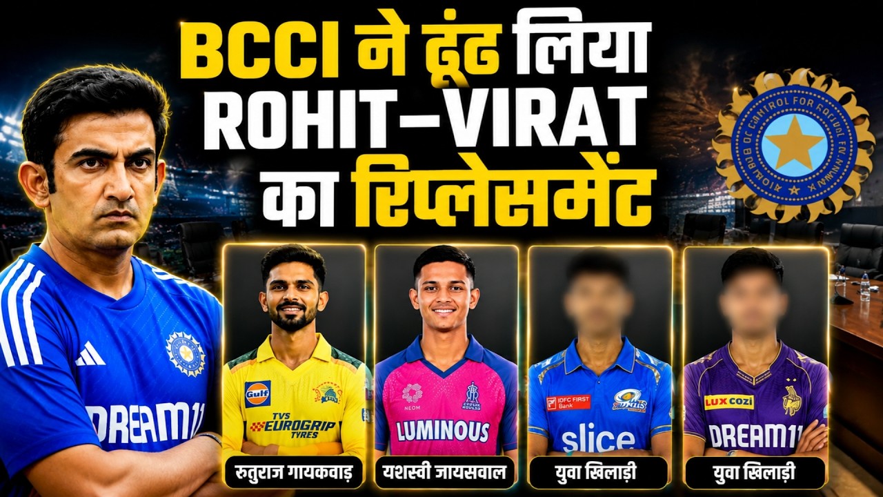 2027 World Cup से पहले BCCI का मास्टरस्ट्रोक || Rohit-Virat के उत्तराधिकारी तैयार!