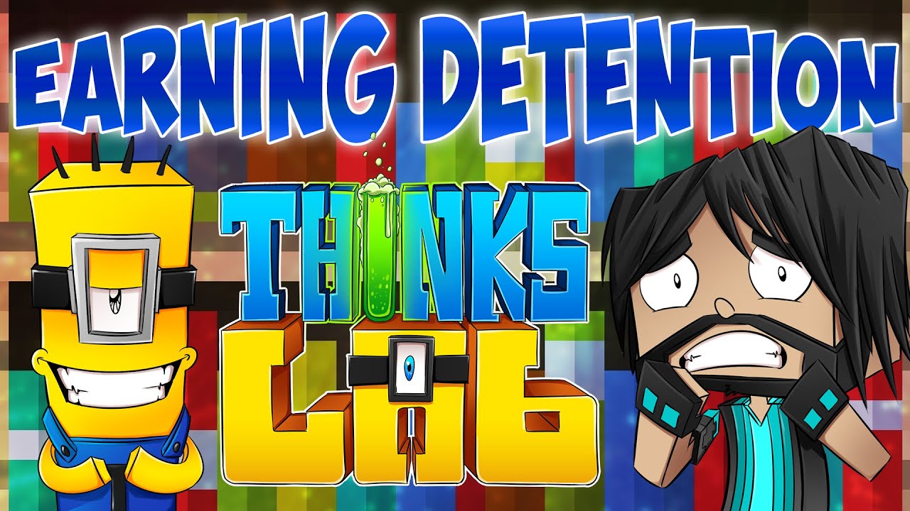 I GOT DETENTION!! | Think's Lab Minecraft Mods [Minecraft Roleplay]