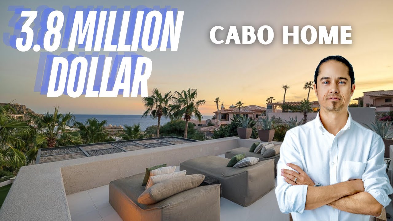 Would You Live in This $3.8M Luxury Beach House? | Luxury Villa Cabo