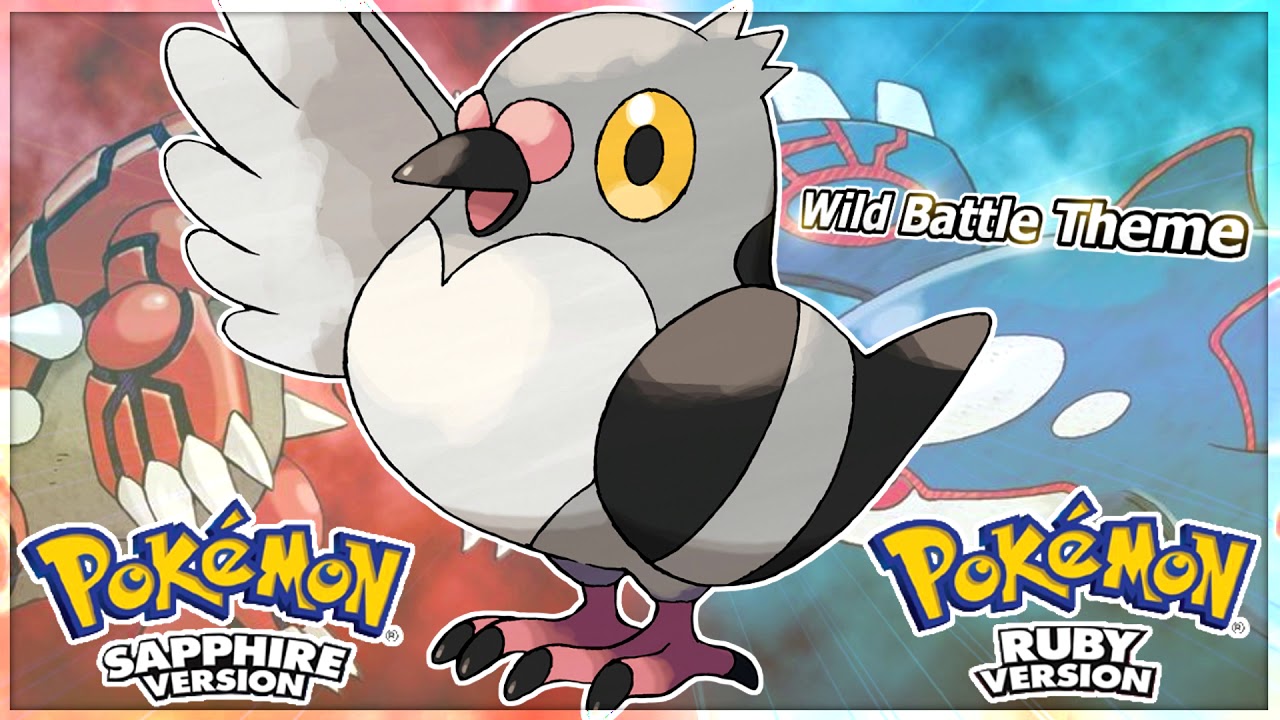 Pokémon Ruby/Sapphire/Emerald - Unova Wild Battle Theme [HQ]