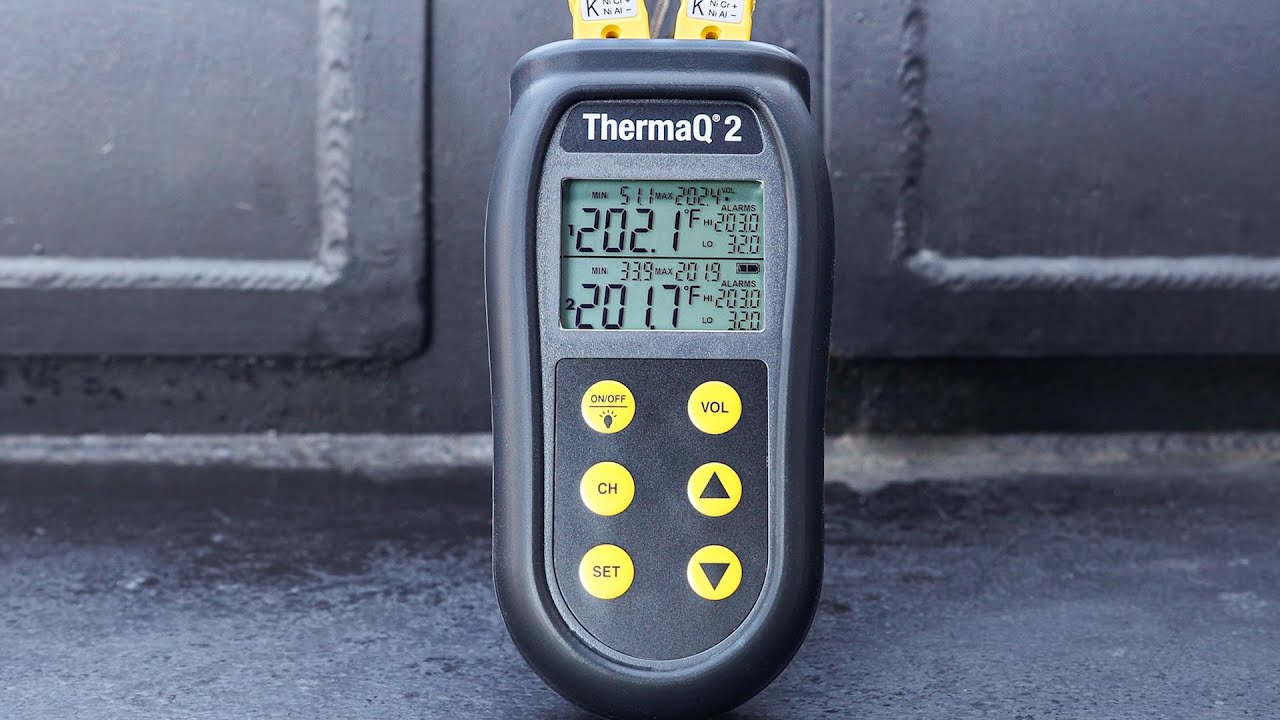 Introducing ThermaQ 2 Thermocouple Alarm Thermometer