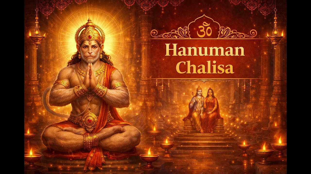 Hanuman Chalisa Full Song | Male Voice | Hanuman Bhajan | Hanuman Chalisa in Hindi | Bajrangbali |
