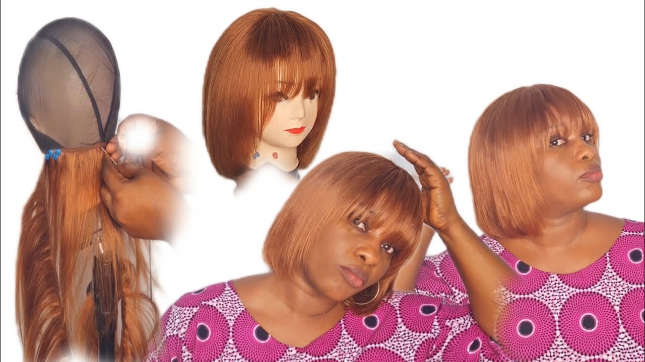 How to make a glueless wig without closure 😊 / Comment faire une perruque sans colle, sans closure 😊
