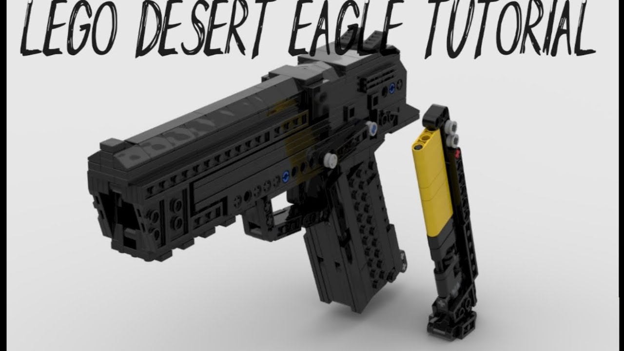 LEGO Desert Eagle tutorial