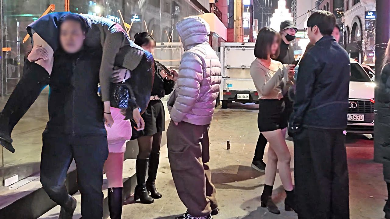 [4K SEOUL KOREA] 🔥🔥 음주는 적당히들~주말새벽 압구정로데오~압구정4K 🔥🔥/Apgujeong#SEOUL/KOREA/K-City Walk