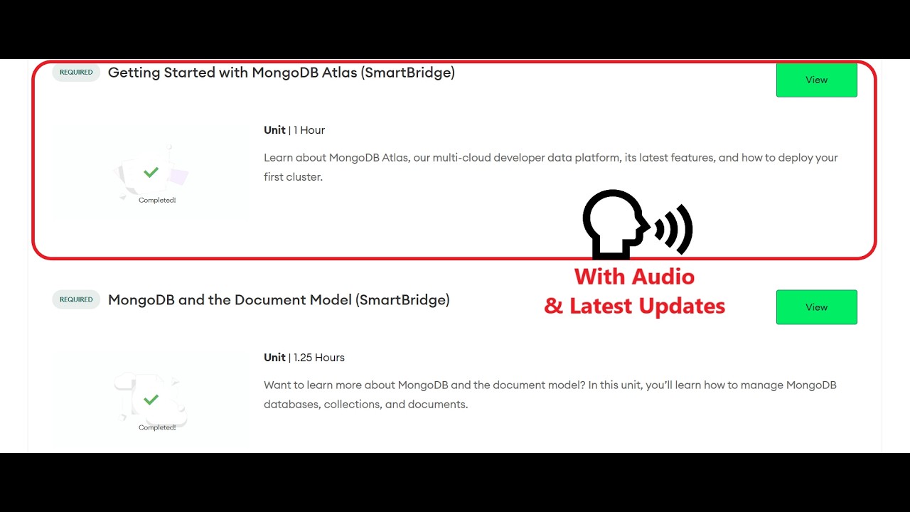 Начало работы с MongoDB Atlas (SmartBridge) | Путь разработчика Node.js для MongoDB и SmartBridge