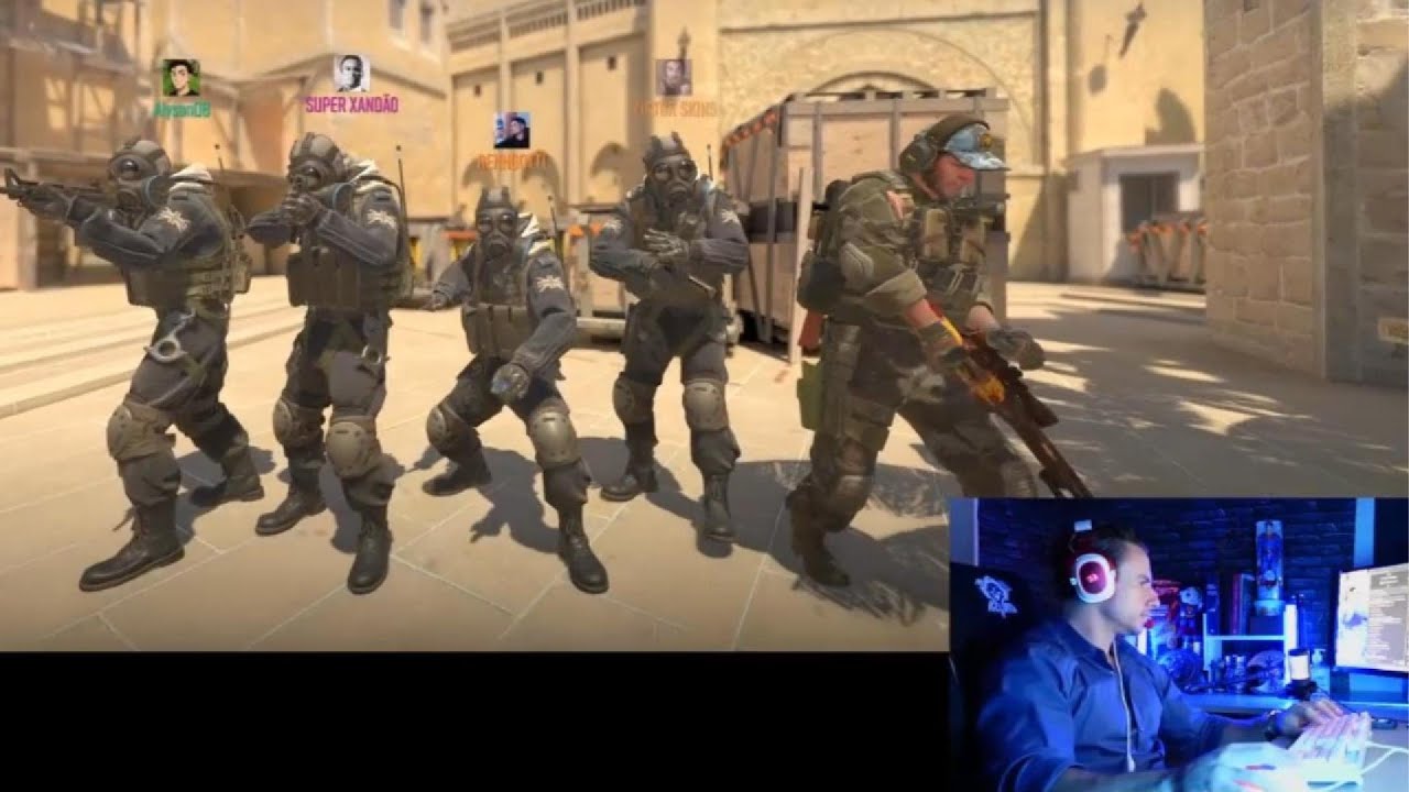 XANDÃO JOGA CS2 com o CHAT feat @GamerBisonho @renngottiofc @tiaocarroceiro (VOD COMPLETO)