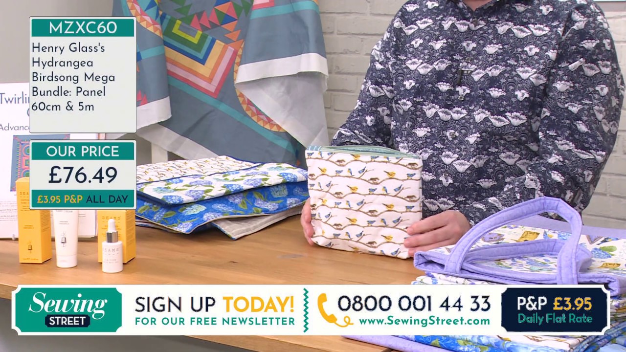 Sewing Street - 09/04/20 - Creative Grids Log Cabin Rules and Hexagonal Trim Tool with John