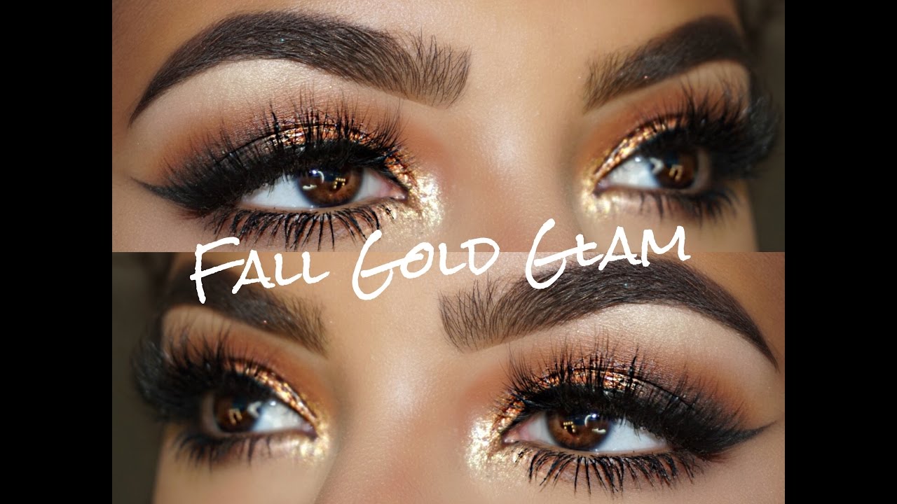 Fall Gold Glam || KYLIE Bronze Palette