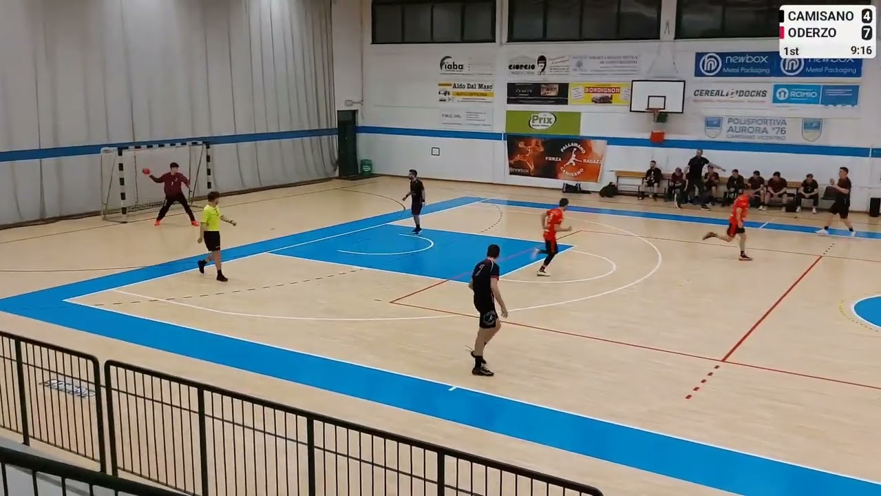 Serie B 8^ di ritorno Camisano Vs Handball Oderzo