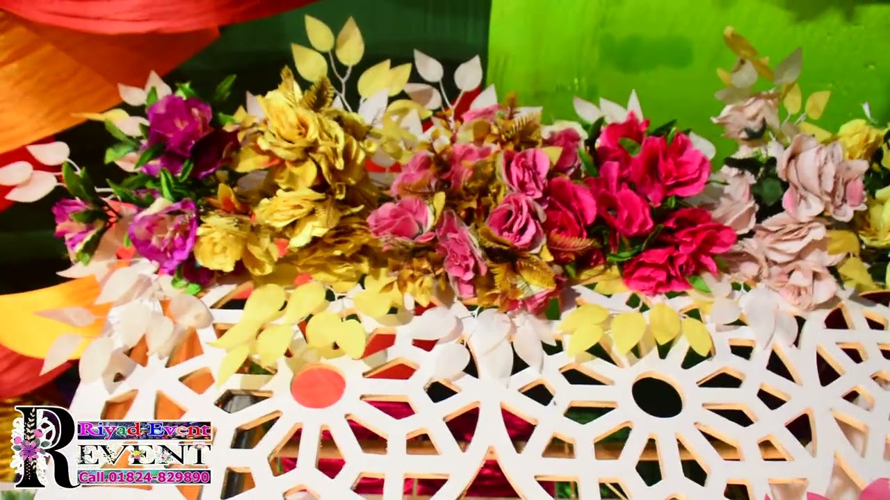 ইভেন্ট ম্যানেজমেন্ট❤️Event Management #eventmanagement #flowers #wedding #highlights