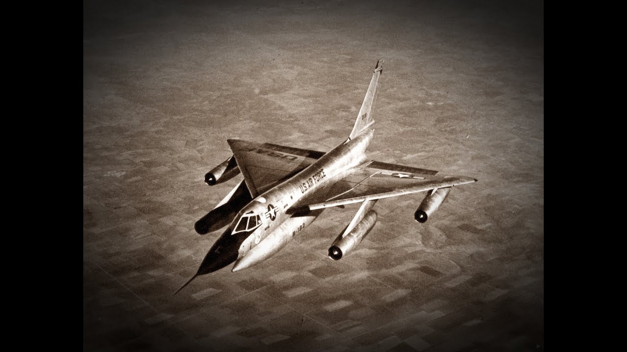 Legendarne Samoloty B-58 Hustler