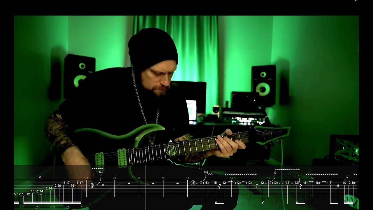 Andy James - The Instinct (Killer Instinct Theme) Tab Transcrption Playthrough