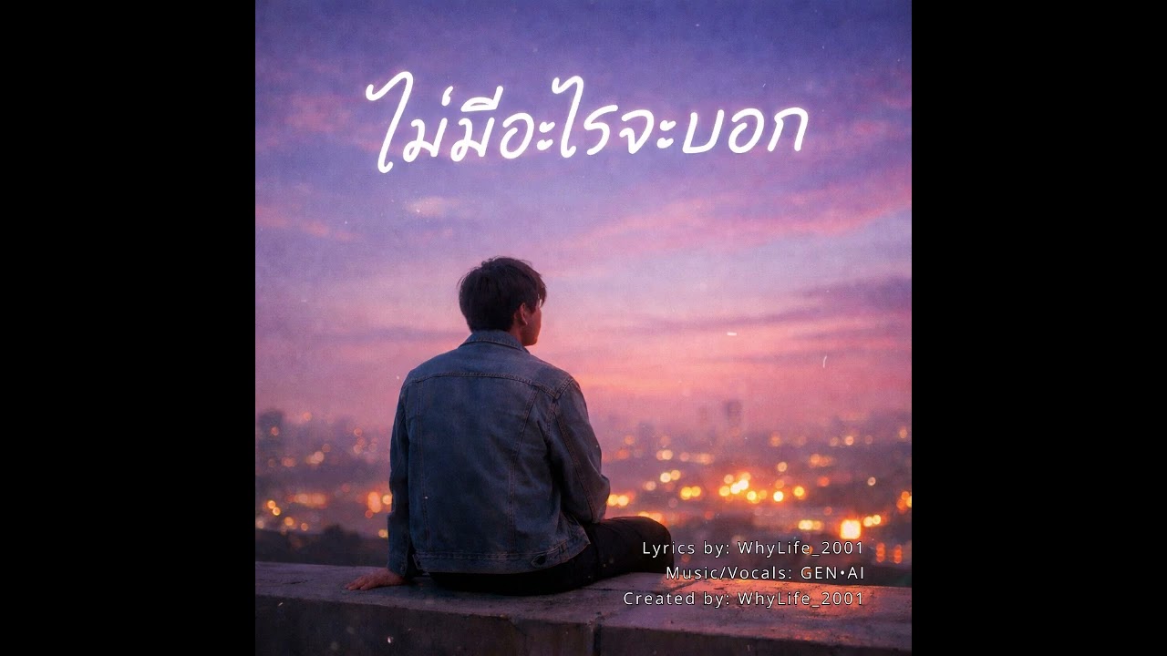 ไม่มีอะไรจะบอก - WhyLife_2001/GEN•AI