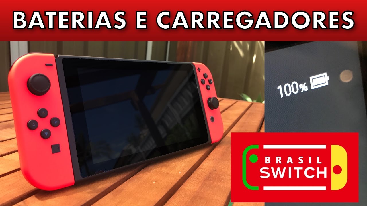 Carregadores e baterias portáteis para o Nintendo Switch. O que você precisa saber antes de comprar?