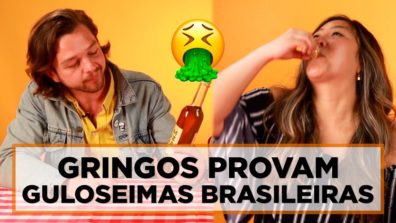 Gringos provam guloseimas brasileiras pela primeira vez - Parte 1