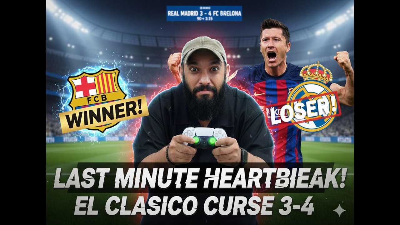 Madrid vs. Barca: PS5 FIFA Showdown! 🔥⚽ Maverick Reloaded's Epic Clash!