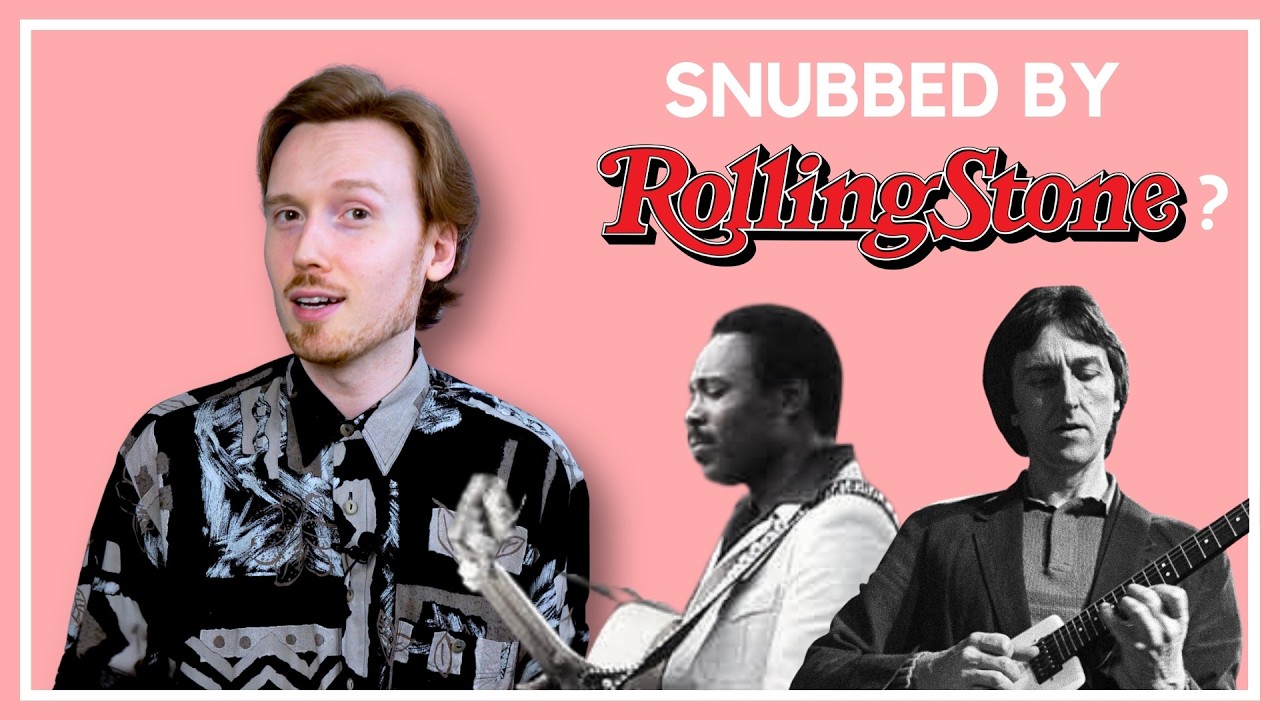 10 Iconic Guitarists IGNORED by Rolling Stone's 250 Greatest Guitarists List...