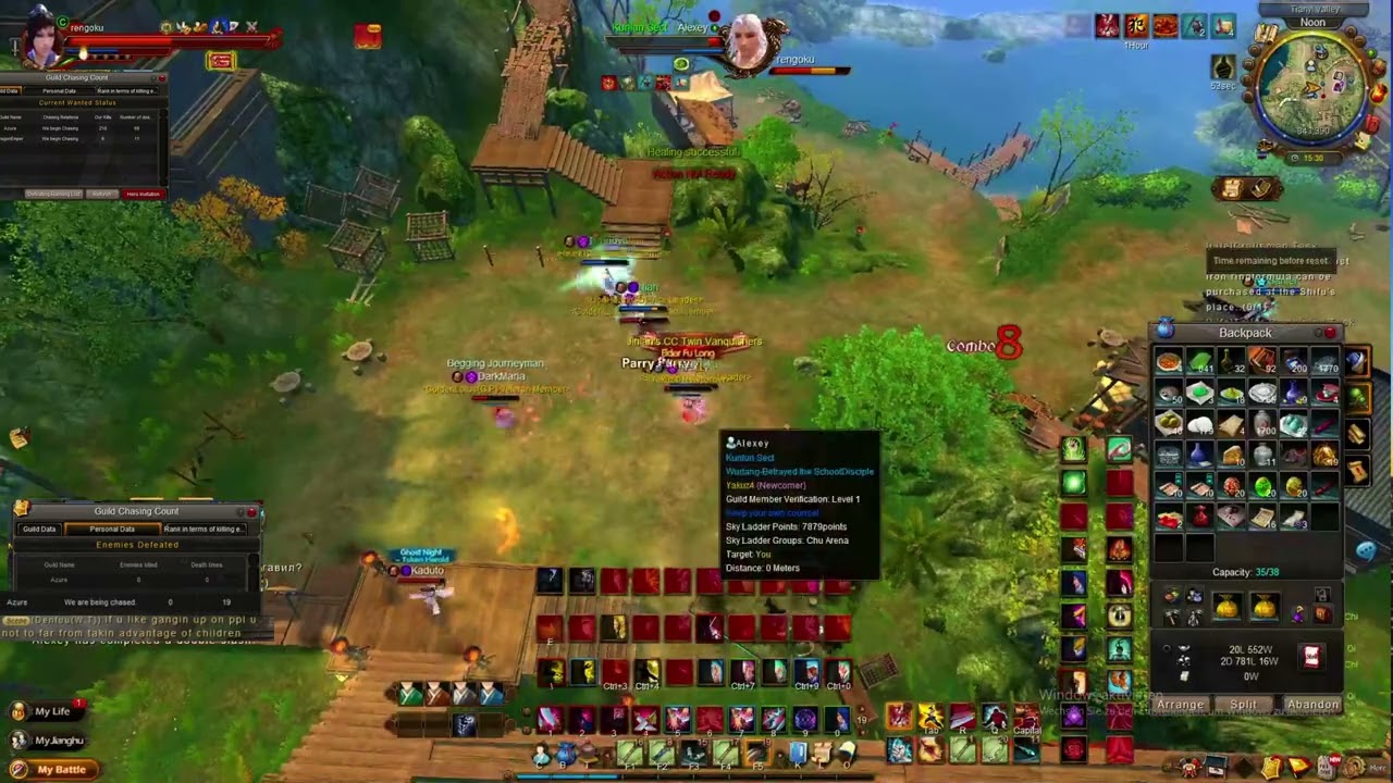 Facts beat Eloquence! A fun 3 VS 4 ( feat. Axcelo) - Age of Wushu