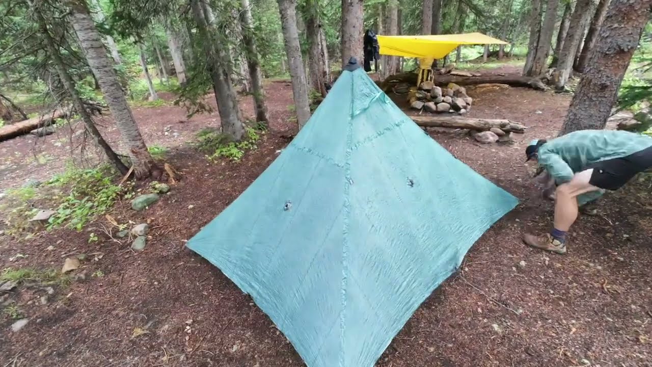 Colorado Thunderstorm Overnight Camping | HMG Ultamid 2 Tent