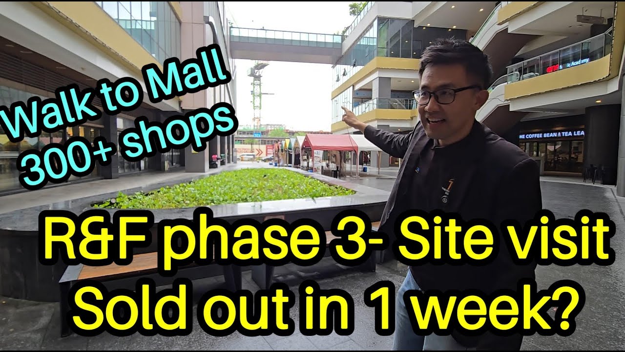 Cheapest Condo Near Singapore CIQ? R&F Princess Cove Phase 3 On-Site Tour–1st Week mostly sold out?