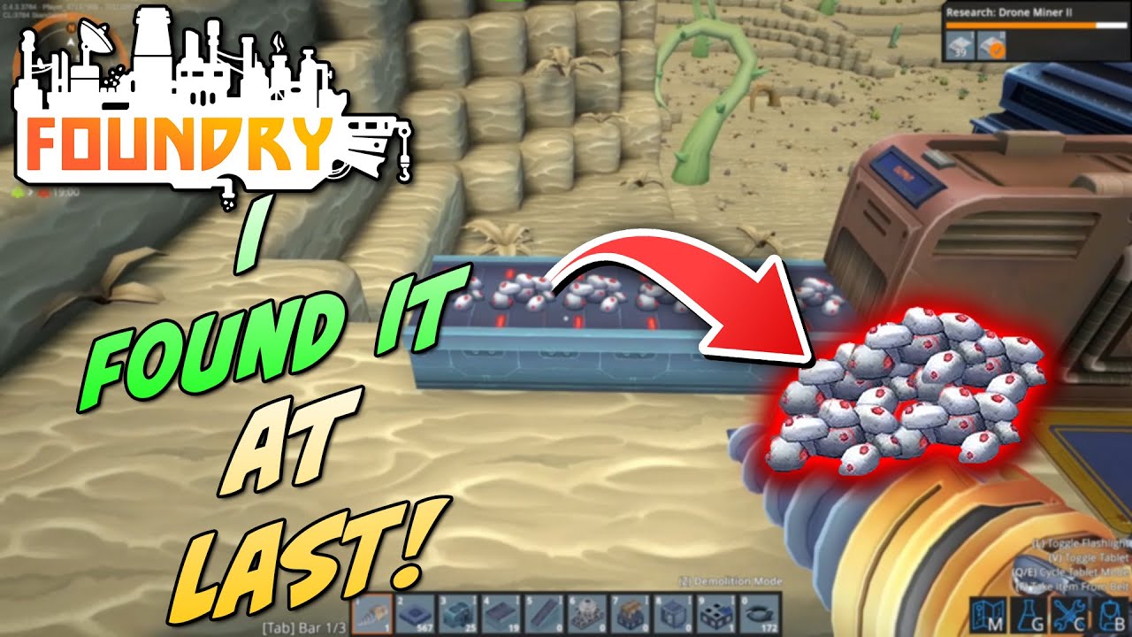 FOUNDRY | I Found IT! | Time To Underground Mine!